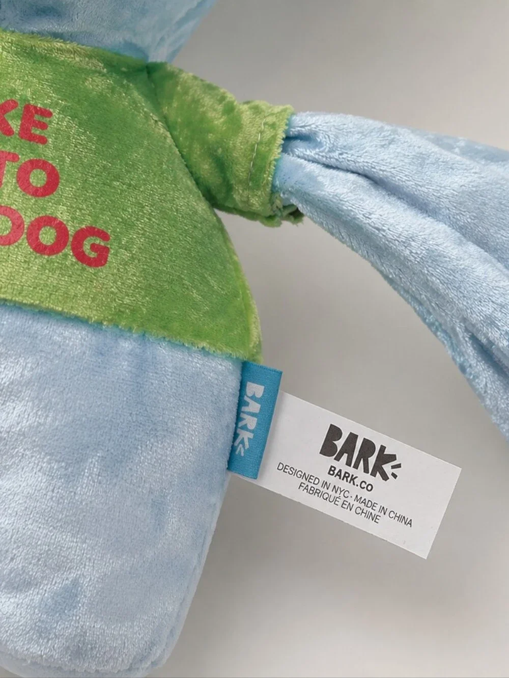 Bark Box UFO Alien Space Playlien Plush Squeak Toy Take Me To Your Dog - NWOT